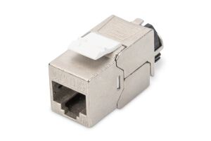 Digitus CAT 6A Keystone Modul, geschirmt mit intelligentem Kabelmanager