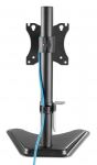 Manhattan 462037 Flachbildschirm-Tischhalterung 68,6 cm (27") Tisch/Bank Schwarz