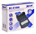XCell Schnellladegerät BC-X1000 mit LCD-Display unbestückt