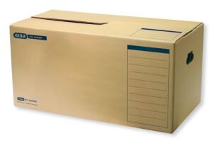 Elba 100421124 Dateiablagebox Karton Hellbraun