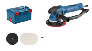 Bosch GET 75-150 Professional Exzenterschleifer 7300 RPM 14600 OPM Schwarz, Blau 750 W