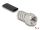 DeLOCK F Stecker zum Crimpen RG-59 mit passendem Schrumpfschlauch
