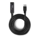 Lindy 43375 USB Kabel USB 3.2 Gen 1 (3.1 Gen 1) 20 m USB A Schwarz