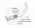 Gembird CC-DPM-DVIM-3M Videokabel-Adapter DisplayPort DVI Schwarz