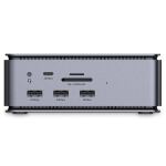 Lindy 43372 laptop-dockingstation & portreplikator Andocken USB4 Anthrazit