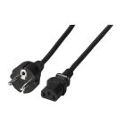 EFB Elektronik EK508SW.3 Stromkabel Schwarz 3 m...