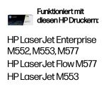 HP 508X Gelb Original LaserJet Tonerkartusche mit hoher Reichweite