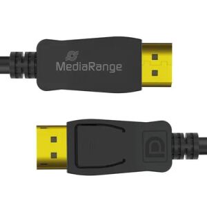 MediaRange MRCS248 DisplayPort-Kabel 2 m Schwarz