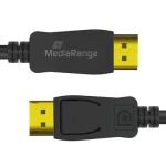 MediaRange MRCS248 DisplayPort-Kabel 2 m Schwarz