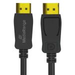 MediaRange MRCS248 DisplayPort-Kabel 2 m Schwarz