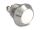 DELOCK Drucktaster zum Einbau 12 mm 2 x Schraubklemme weiß