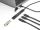 Delock 4 Port Slim USB Hub mit USB Type-C oder USB Typ-A