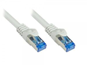 Alcasa 8060-SF015 Netzwerkkabel Grau 1,5 m Cat6a S/FTP (S-STP)