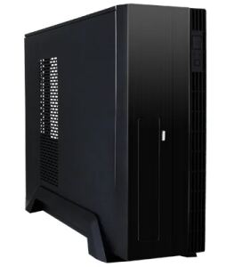 Chieftec UE-02B Computer-Gehäuse Mini Tower Schwarz 250 W