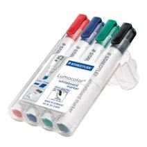 Staedtler 351 B Marker 4 Stück(e) Meißel Schwarz, Blau, Grün, Rot