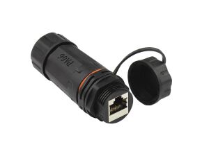Alcasa ODC-06 Drahtverbinder RJ-45 Schwarz