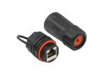 Alcasa ODC-06 Drahtverbinder RJ-45 Schwarz