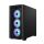 ASUS A23 PLUS TG ARGB BLACK Micro Tower Schwarz