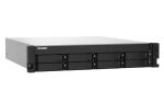QNAP TS-832PXU-RP NAS Rack (2U) Annapurna Labs AL324 4 GB DDR4 0 TB QNAP Turbo System Schwarz