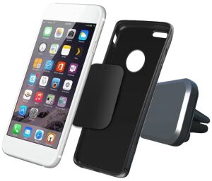 2GO 795466 Halterung Passive Halterung Handy/Smartphone Schwarz, Grau