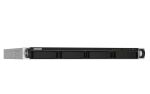 QNAP TS-432PXU-RP NAS Rack (1U) Annapurna Labs Alpine AL-324 2 GB DDR4 0 TB Schwarz