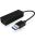 ICY BOX IB-AC501a, USB 3.2 Gen 1 (Type-A) zu Gigabit Ethernet Lan Adapter, schwarz
