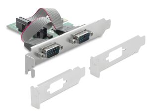 DELOCK PCI Express Karte zu 2 x Seriell RS-232