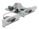 DELOCK PCI Express Karte zu 2 x Seriell RS-232
