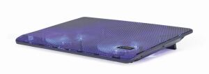 Gembird NBS-2F15-05 Llaptop-Kühlpad 39,6 cm (15.6") 1500 RPM Schwarz