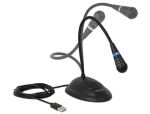 DeLOCK 65871 Mikrofon Schwarz PC-Mikrofon