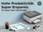 HP Smart Tank 7305 Wireless All-in-One Farbe Drucker, Beidseitiger Druck; Kopierer, Scanner