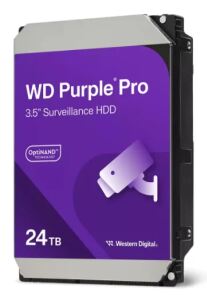 Western Digital Purple Pro WD241PURP Interne Festplatte 24 TB 7200 RPM 512 MB 3.5" SATA