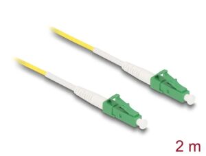 DELOCK Kabel LWL LC-APC zu LC-APC Simplex Singlemode OS2 2m