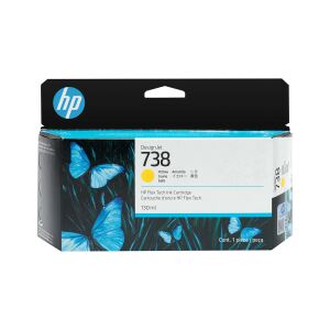 HP 738 DesignJet Druckerpatrone Gelb, 130 ml