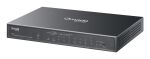 TP-Link Omada ES210GP Netzwerk-Switch Managed L2 Gigabit Ethernet (10/100/1000) Power over Ethernet (PoE) DIN rail Schwarz