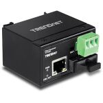 Trendnet TI-F10SC Netzwerk Medienkonverter 200 Mbit/s 1310 nm Multi-Modus Schwarz