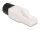 DELOCK RJ45 Stecker werkzeugfrei Cat.6A UTP mit Mutter