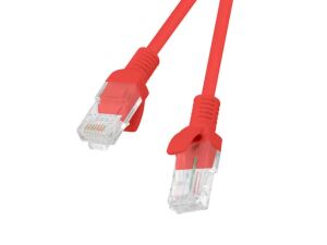 Lanberg PCU6-10CC-0050-R Netzwerkkabel Rot 0,5 m Cat6 U/UTP (UTP)