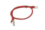 Lanberg PCU6-10CC-0050-R Netzwerkkabel Rot 0,5 m Cat6...