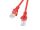 Lanberg PCU6-10CC-0050-R Netzwerkkabel Rot 0,5 m Cat6 U/UTP (UTP)
