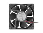 DELOCK Axiallüfter 12 V DC, 120 x 120 x 38 mm schwarz