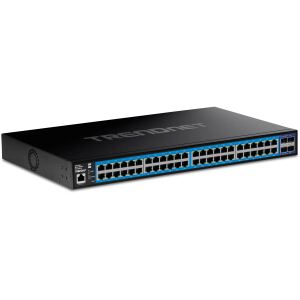 Trendnet TEG-3524S Netzwerk-Switch Managed Gigabit Ethernet (10/100/1000) Schwarz