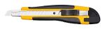 Wedo 78 609 Teppichmesser Schwarz, Stahl, Gelb Abbrechmesser