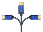 Alcasa 4521-SF015B HDMI-Kabel 1,5 m HDMI Typ A (Standard) Blau