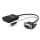 Inca IVTH-02 Videokabel-Adapter 0,2 m HDMI Typ A (Standard) VGA (D-Sub) Weiß