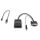 Inca IVTH-02 Videokabel-Adapter 0,2 m HDMI Typ A (Standard) VGA (D-Sub) Weiß