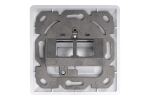 Digitus Leerdose für Keystone Module, Rahmen 80x80 mm + Zentralplatte 50x50 mm