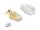DeLOCK RJ45 Modularer Stecker mit Zugentlastung und Knickschutztülle für Cat.7 Rundkabel 25er Set