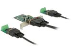 DELOCK PCIe Card > 2x Seriell RS-422/485 ESD Schutz