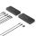 ALOGIC DUCMA3 laptop-dockingstation & portreplikator Kabelgebunden USB 3.2 Gen 1 (3.1 Gen 1) Type-C Schwarz